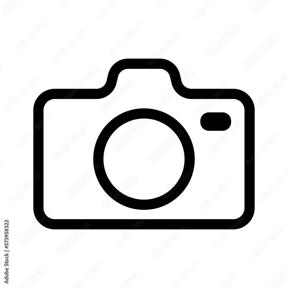camera icon, photo camera in trendy flat design camera icon, photo camera in trendy flat design