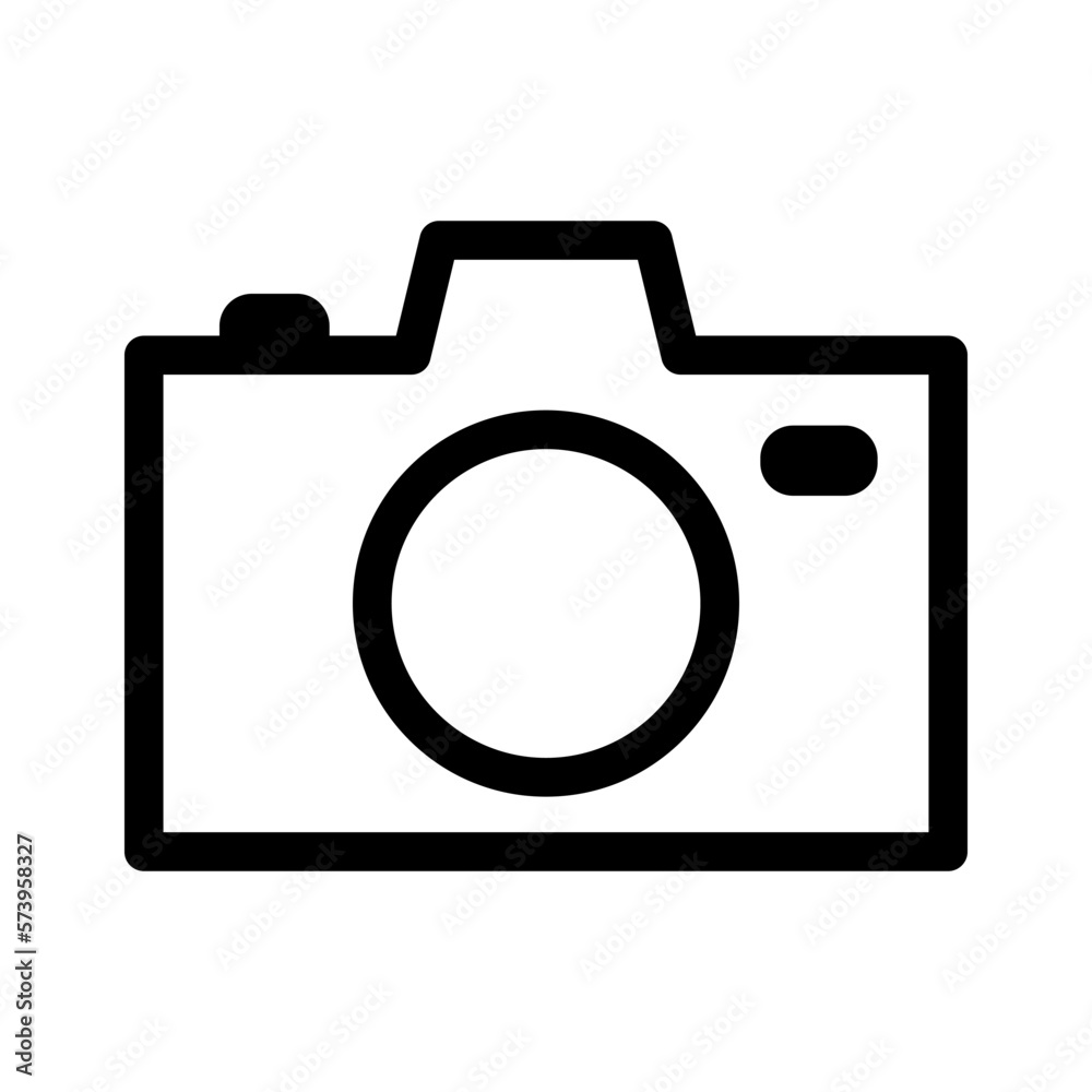 camera icon, photo camera in trendy flat design camera icon, photo camera in trendy flat design