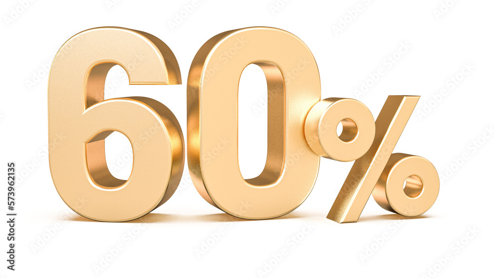 60 Percent Number Discount With Generative AI