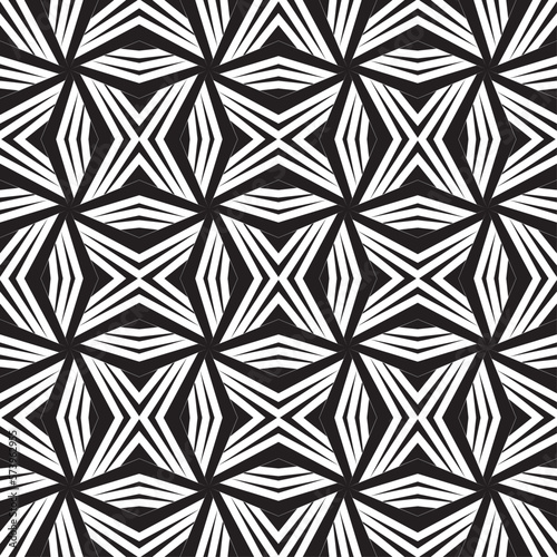 Vector seamless models. Modern stylish texture. Composition from regularly repeating geometrical element. Monochrome, simple. Vector illustrations.