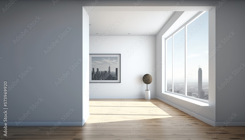 Modern interior. scandinavian style, Generative AI Modern interior. scandinavian style, Generative AI