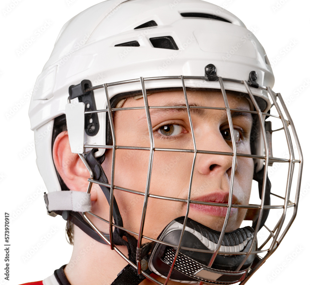 Hockey Goalie. Professional young hockey player Hockey Goalie. Professional young hockey player