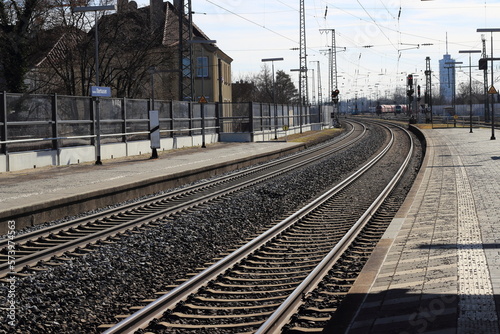 shadows light and shadow rails railroad city journey train trains romance