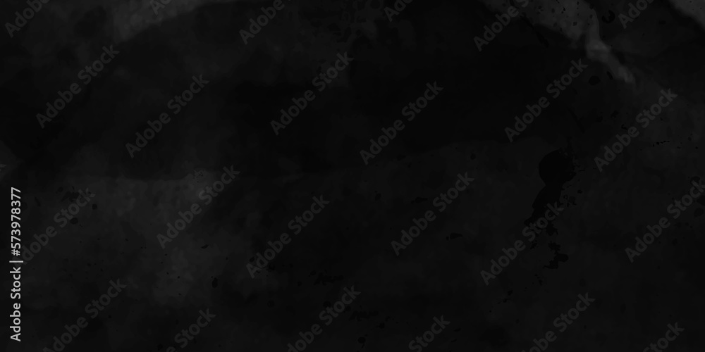 Dark Gray Distressed Grunge Texture for your design. abstract black backdrop concrete texture background banner pattern. Dark cement wall in retro concept. Black concrete background for wallpaper 