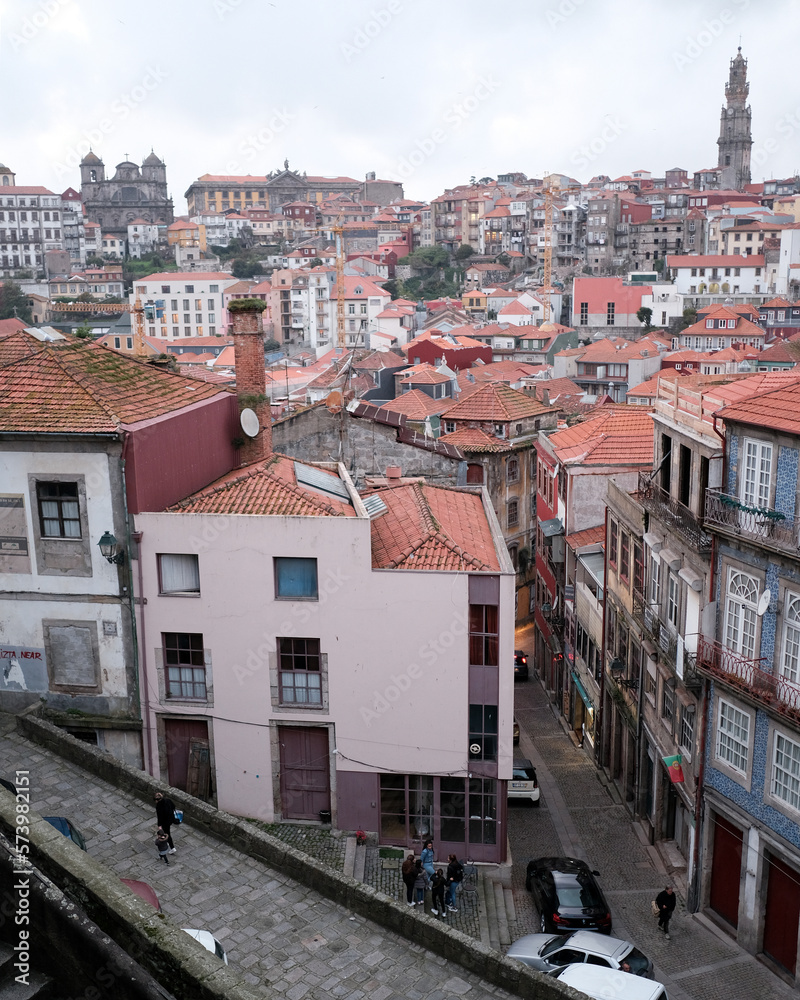 View of the Porto roofs, Portugal