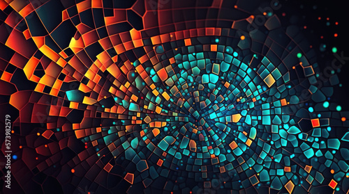 Abstract Mosaic background