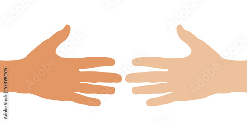 Fist bump icon The concept of power and conflict, competition, Team work, partnership, friendship, struggle. hands clenched fist punching or hitting. Two male hands Bro fist power bump gesture raised.