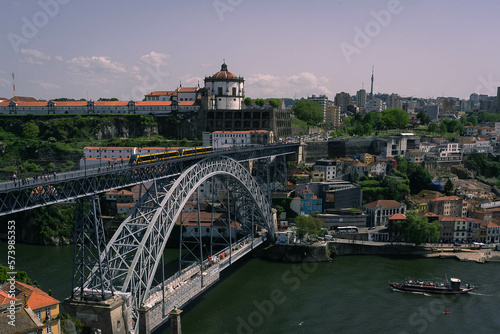 Luis I Bridge in Porto, Portugal