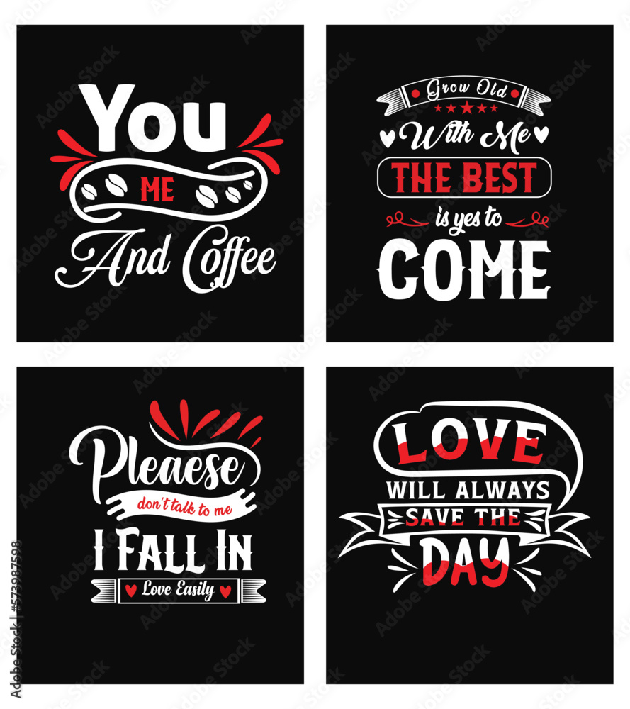 valentine day t shirt design bundle
