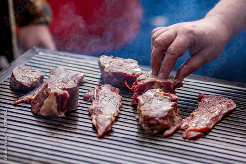 Fleisch grillen