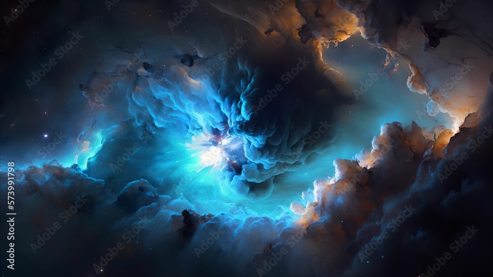 Blue Nebula