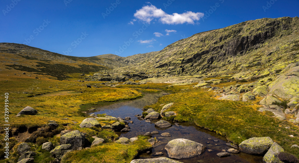Landscape in Sierra de Gredos, Castilla y Leon, Spain Landscape in Sierra de Gredos, Castilla y Leon, Spain