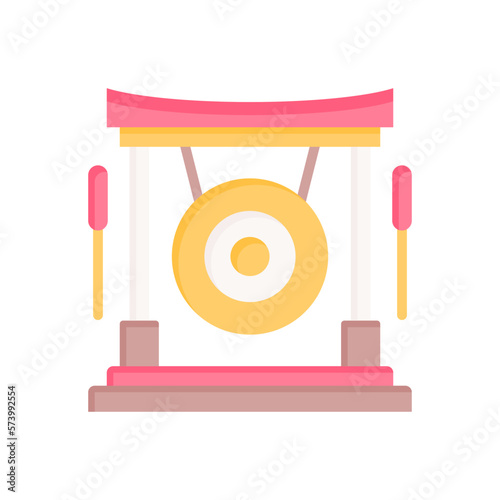 gong icon for your website design, logo, app, UI. 