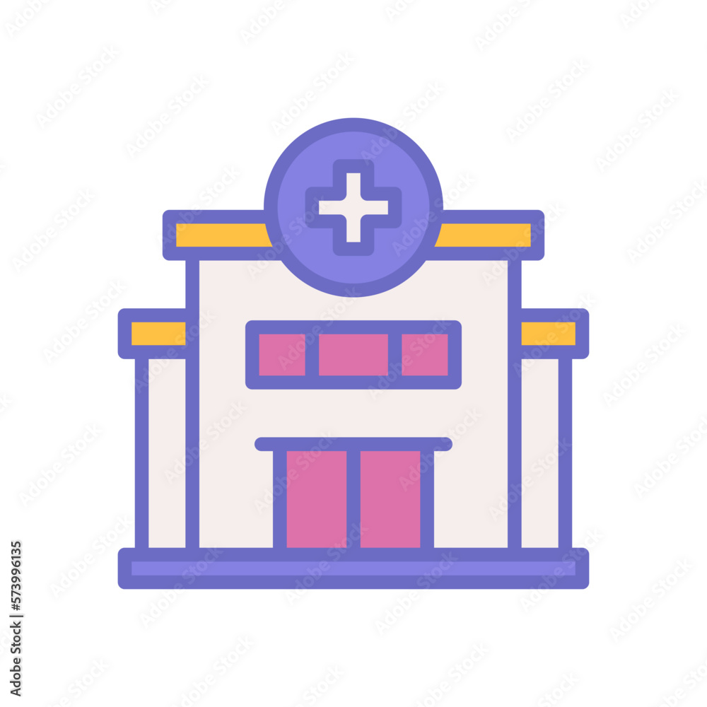 hospital icon for your website design, logo, app, UI. hospital icon for your website design, logo, app, UI.
