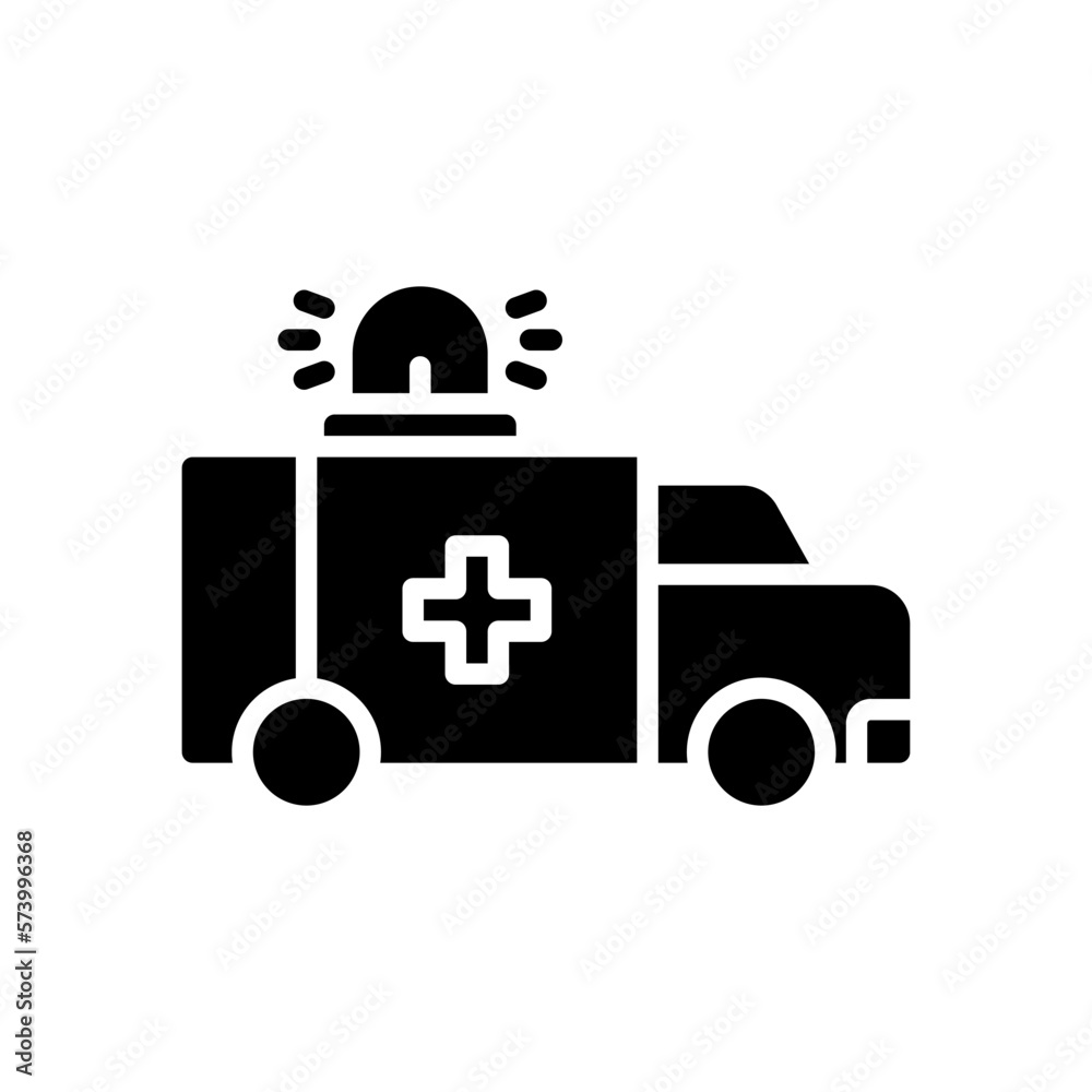 ambulance icon for your website design, logo, app, UI. ambulance icon for your website design, logo, app, UI.