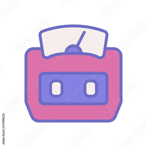 weigh scale icon for your website design, logo, app, UI. 