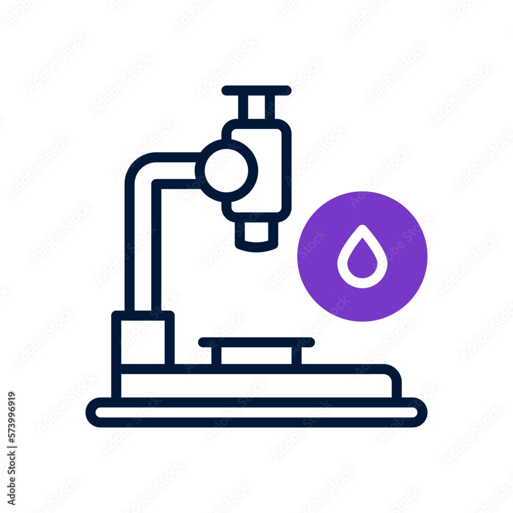 microscope icon for your website design, logo, app, UI. microscope icon for your website design, logo, app, UI.