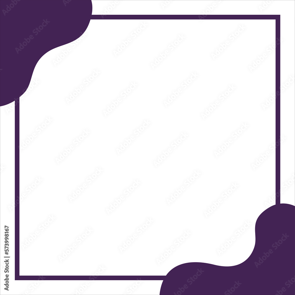 Fototapeta premium Corner design template