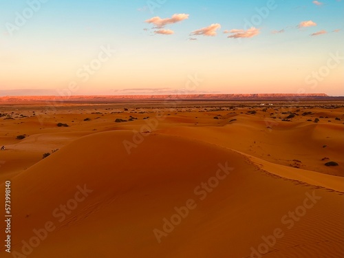 D  NENLANDSCHAFT MIT SONNENUNTERGANG