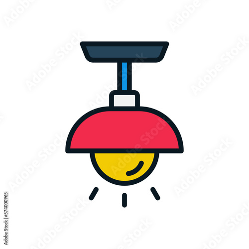 chandelier icon for your website design, logo, app, UI. 