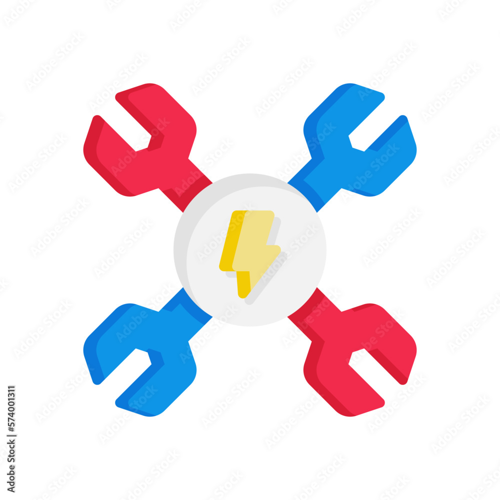 wrench icon for your website design, logo, app, UI. 