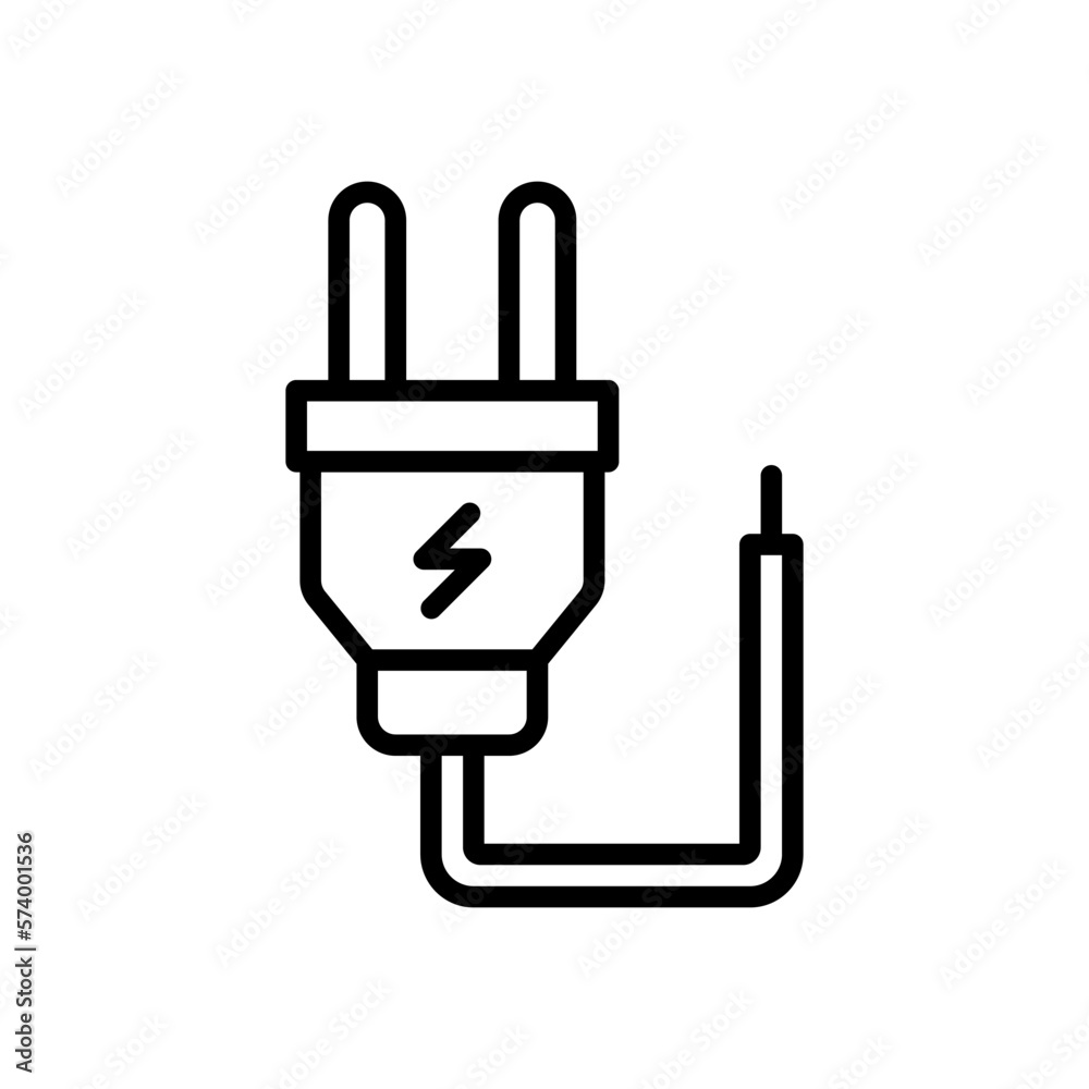 plug icon for your website design, logo, app, UI. plug icon for your website design, logo, app, UI.