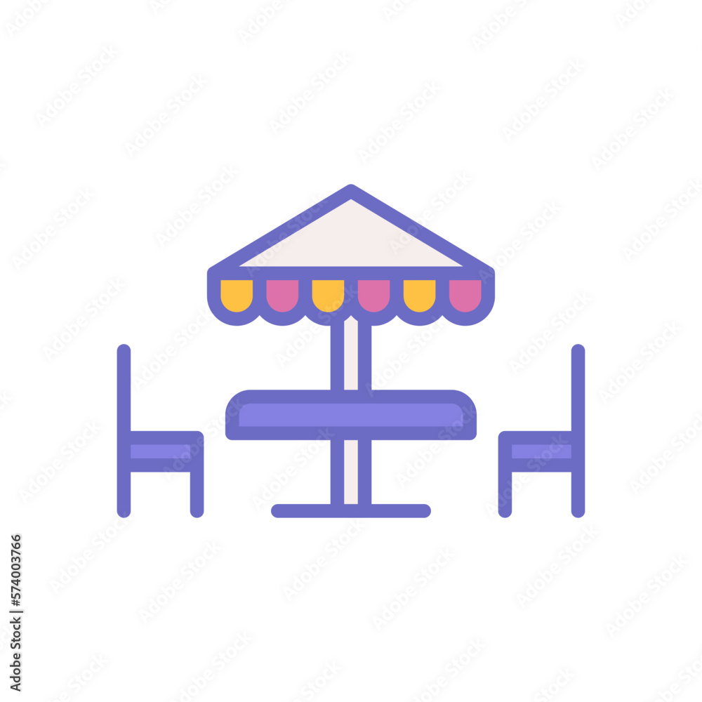 terrace icon for your website design, logo, app, UI. terrace icon for your website design, logo, app, UI.