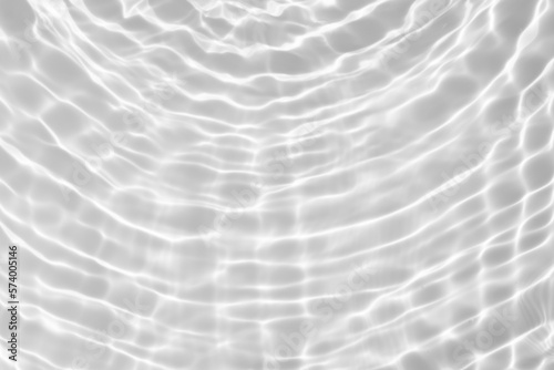 Abstract white transparent water shadow surface texture natural ripple background