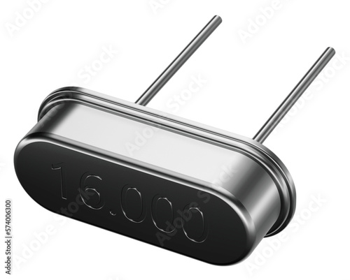 Obraz na plátně Crystal Oscillator 3d rendering