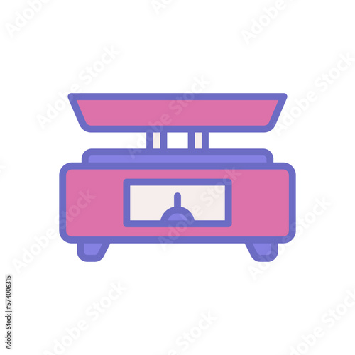 weigh scale icon for your website design, logo, app, UI. 