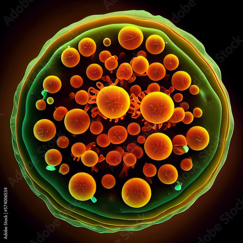 Multi shape of Bacteria and virus infection of microscopic background. dangerous disease sick illness. 3D Vector illustration medical health risk concept and disease cells. 