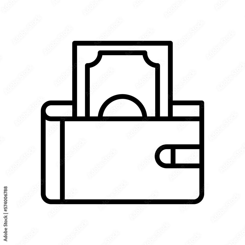 wallet icon for your website design, logo, app, UI. wallet icon for your website design, logo, app, UI.