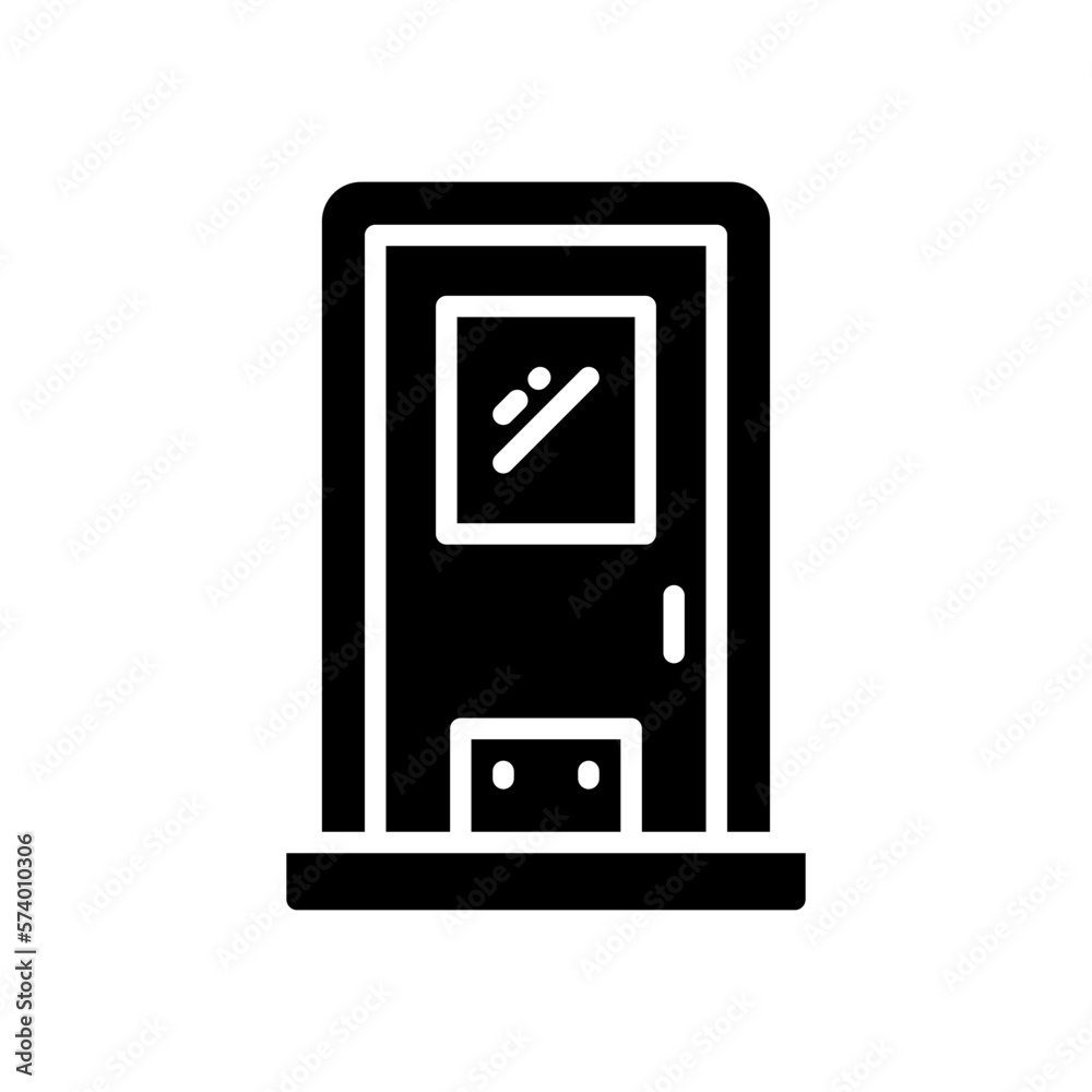 door icon for your website design, logo, app, UI. door icon for your website design, logo, app, UI.