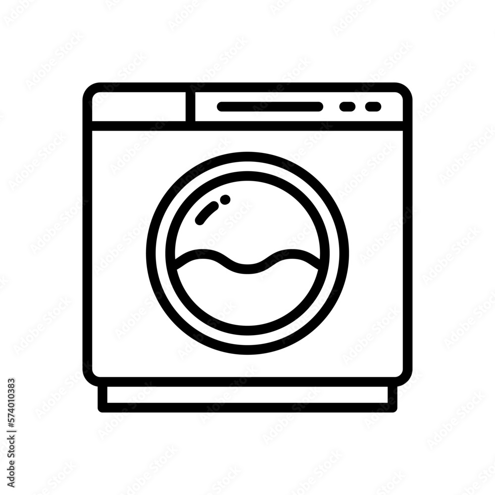 washing machine icon for your website design, logo, app, UI. washing machine icon for your website design, logo, app, UI.