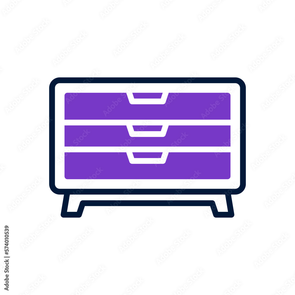 chest of drawer icon for your website design, logo, app, UI. chest of drawer icon for your website design, logo, app, UI.