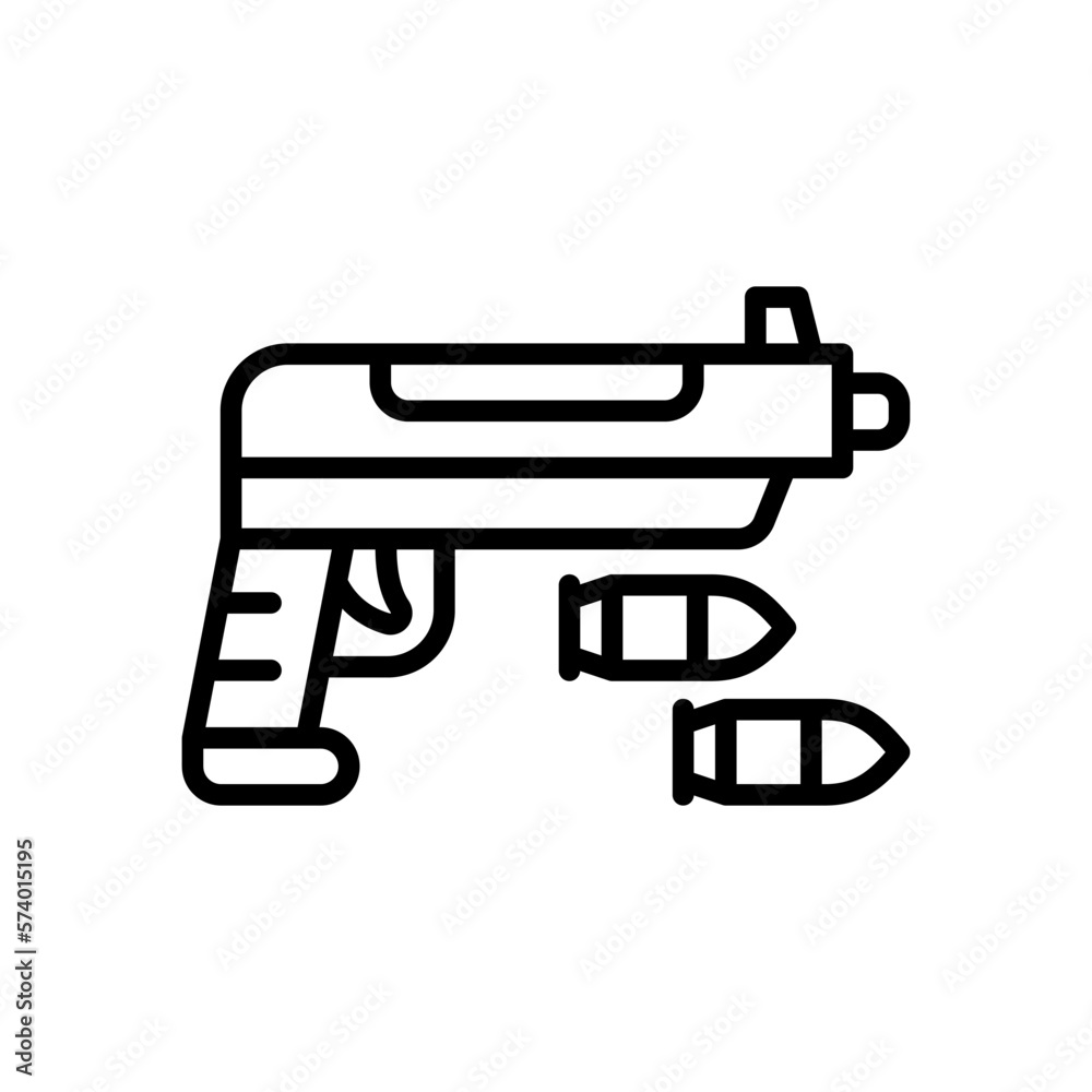 gun icon for your website design, logo, app, UI. gun icon for your website design, logo, app, UI.