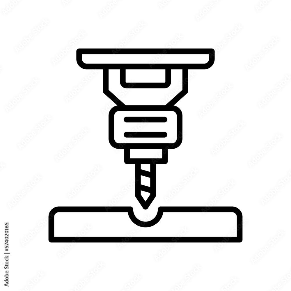 drill machine icon for your website design, logo, app, UI. drill machine icon for your website design, logo, app, UI.