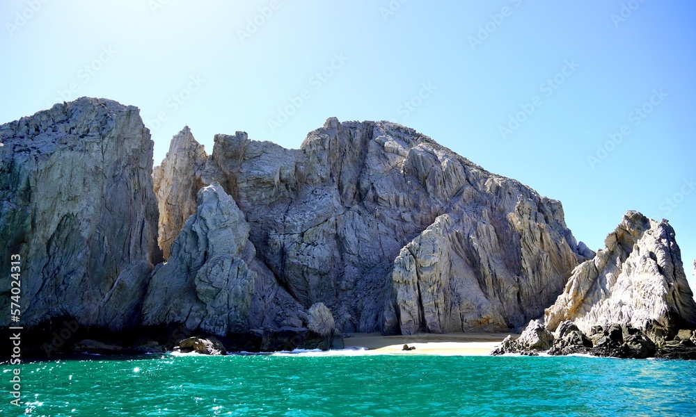 Lands End Beach  and Rock forations in Cabo San Lucas, Mexico