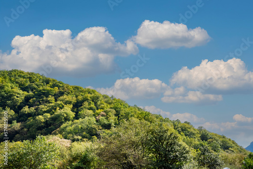 Mountains and forests of Abkhazia.