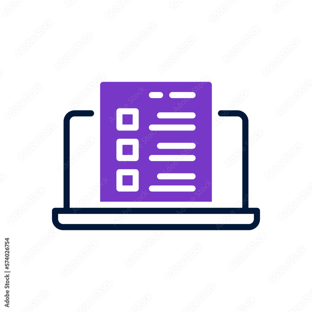 online test icon for your website design, logo, app, UI. online test icon for your website design, logo, app, UI.