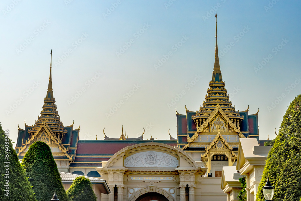 Fototapeta premium Entrance Gate Grand Palace Bangkok Thailand
