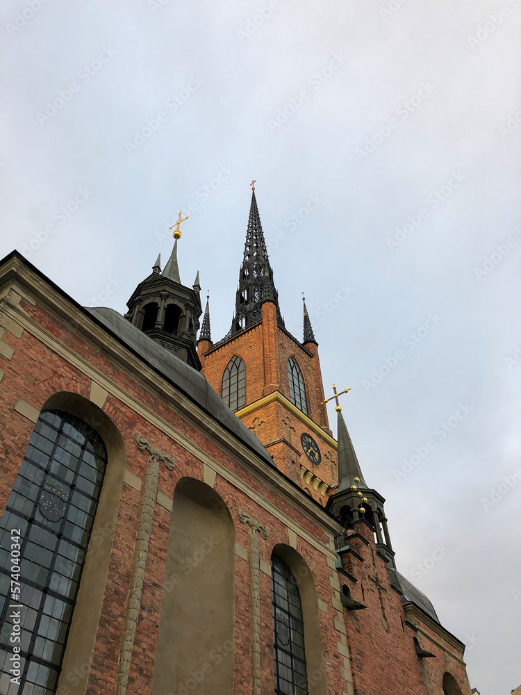 The Riddarholmen Church in Stockholm 