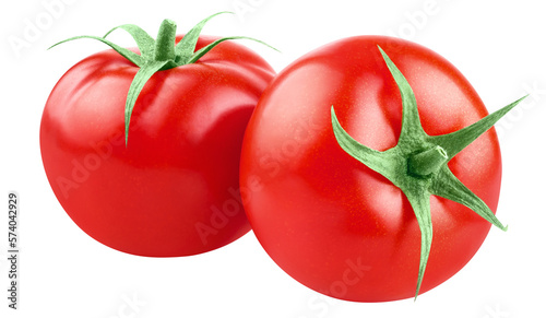 Delicious red tomatoes cut out © Yeti Studio