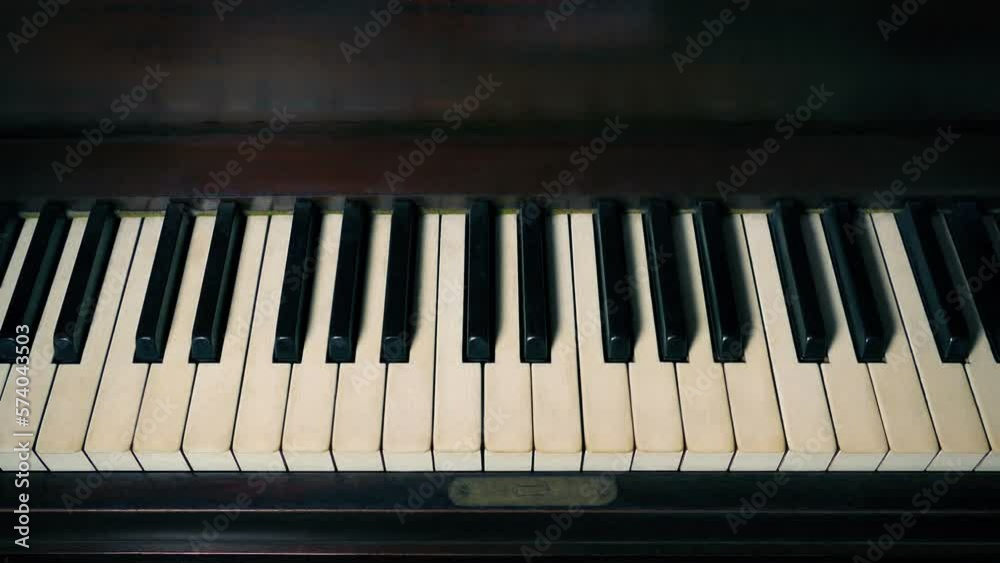 Piano Is Opened Or Closed Music Concept Piano Is Opened Or Closed Music Concept