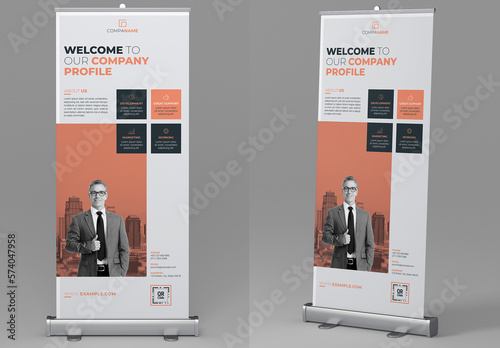 Rollup Banner Layout