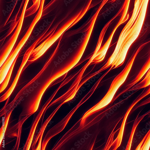 fire flames background, generative AI