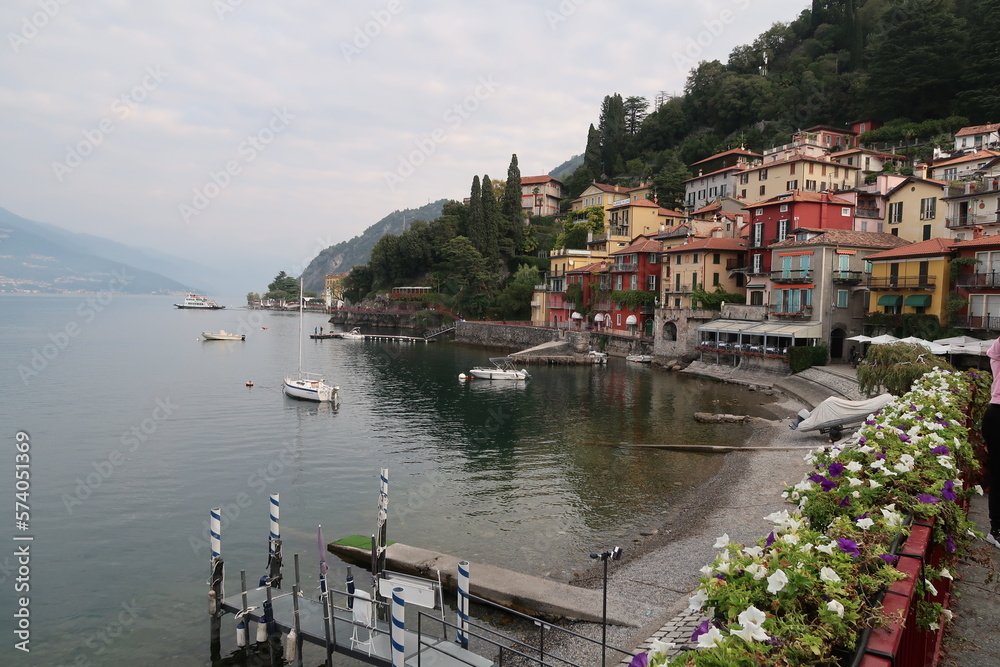 Beautiful Varenna on Lake Como in Italy
