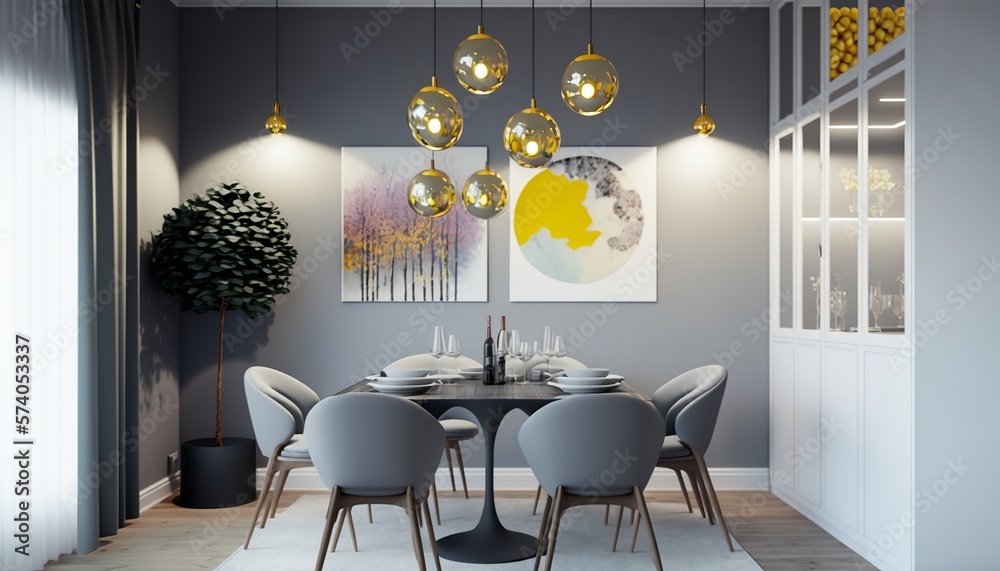 Dining Room Designs With Pastels Color