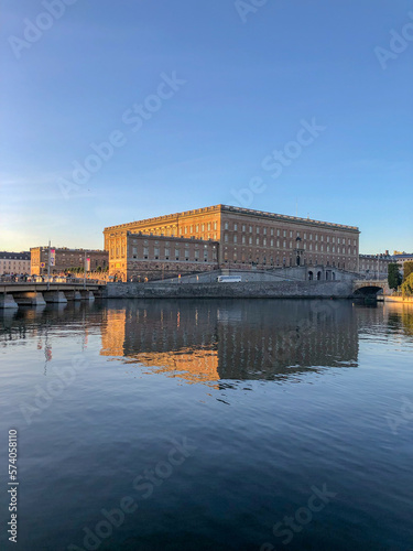Exteriori view of The Royal Palace in Stockholm