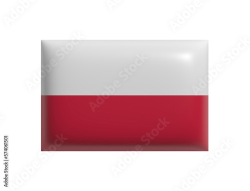 Poland flag isolated. National flag with white and red colors. Cartoon design icon. 3d rendering. PNG with transparent background Free Download Poland flag isolated. National flag with white and red colors. Cartoon design icon. 3d rendering. PNG with transparent background - GFXLoad